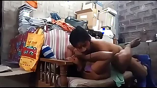 Desi Bhabhi with addressee fucking
